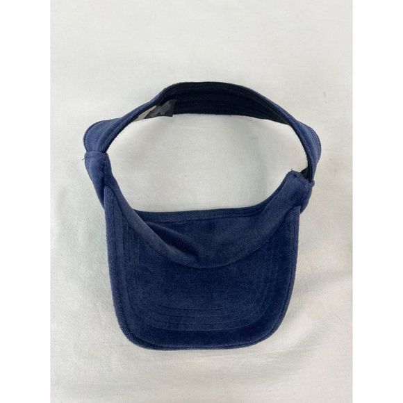 Air Jordan Nike Jumpman Visor Blue Hat Velour One Size Fits All - Picture 6 of 7